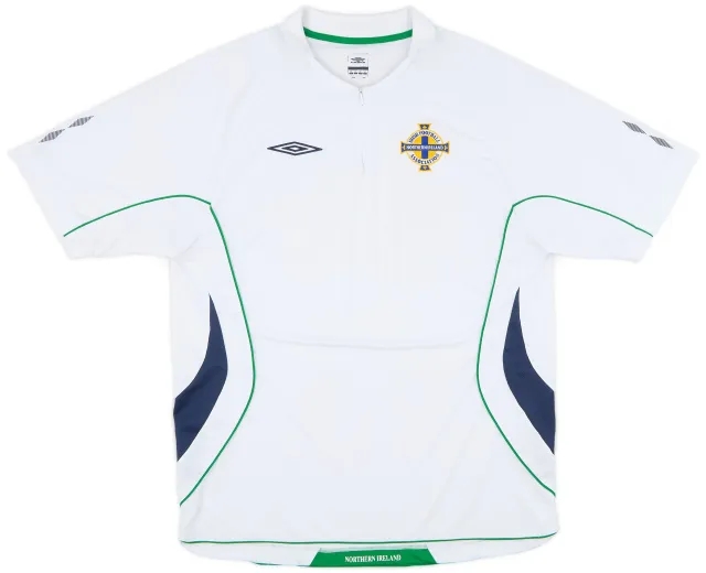 2007-08 Northern Ireland Umbro Training Shirt - 7/10 - (XXL)