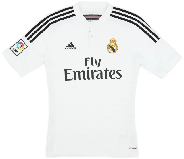 adidas 2014-15 Real Madrid Home Shirt - 5/10 - (S)