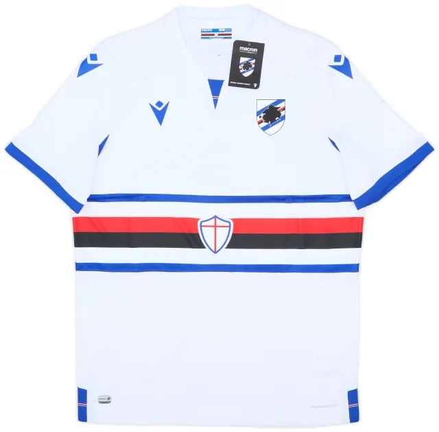 Macron 2020-21 Sampdoria Authentic Away Shirt (XXL)