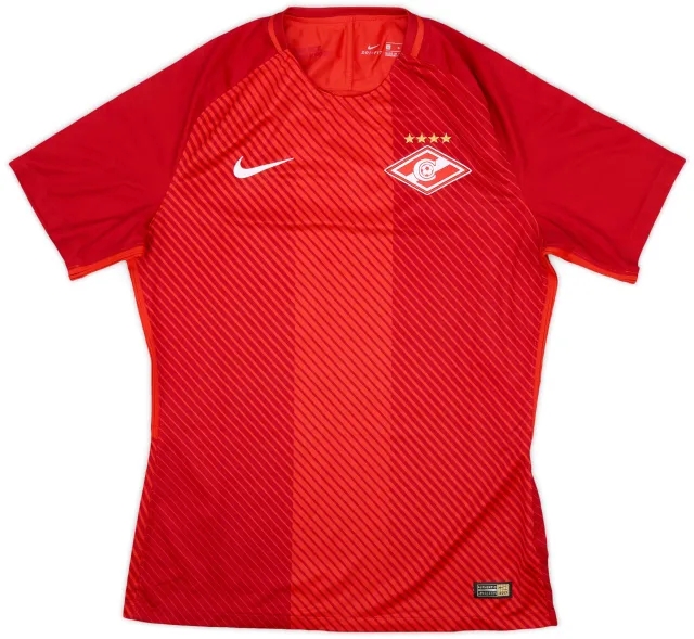 Nike 2017-18 Spartak Moscow Player Issue Home Shirt - 9/10 - (L)