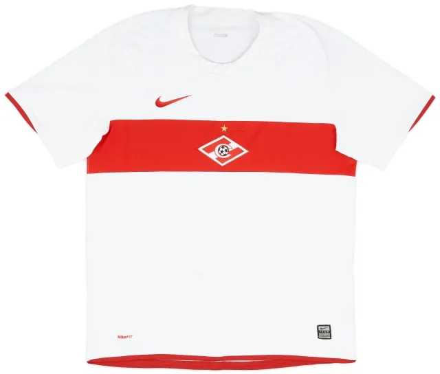 Nike 2009-10 Spartak Moscow Away Shirt - 5/10 - (L)