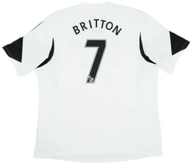 adidas 2013-14 Swansea Home Shirt Britton #7 - 7/10 - (XXL)