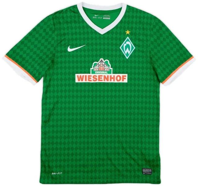 Nike 2013-14 Werder Bremen Home Shirt - 9/10 - (S)