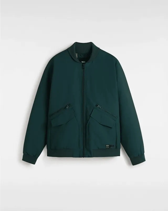 Vans - Clifton Down Bomber Jacket, Man, Green
