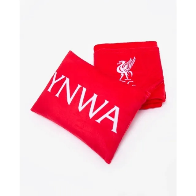 Liverpool FC LFC Kids Travel Pillow & Blanket