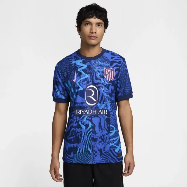 Atlético Madrid 2024/25 Match Third Men's Nike Dri-FIT ADV Football Authentic Shirt - Blue - Polyester