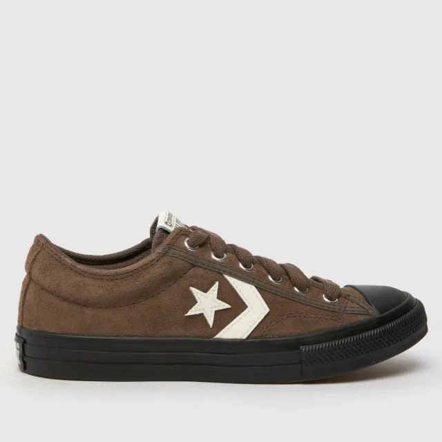 Converse brown star player 76 Boys Youth trainers