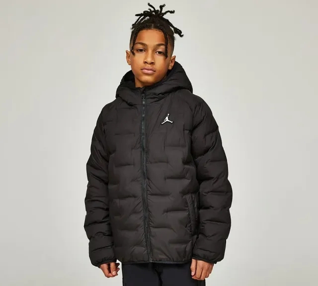 Nike Jordan Jordan Junior Welded Puffer Jacket - Black - Size L/B - Black