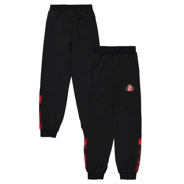 Fanatics Sunderland Camo Track Pants - Black - Kids