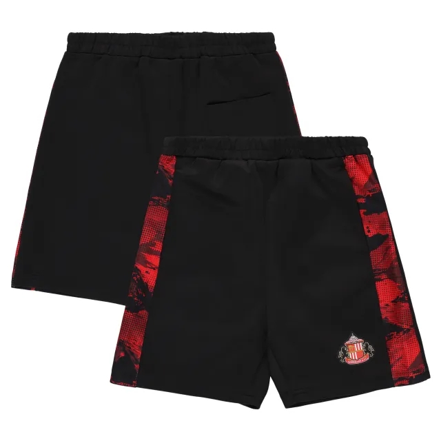 Fanatics Sunderland Camp Shorts - Black - Kids