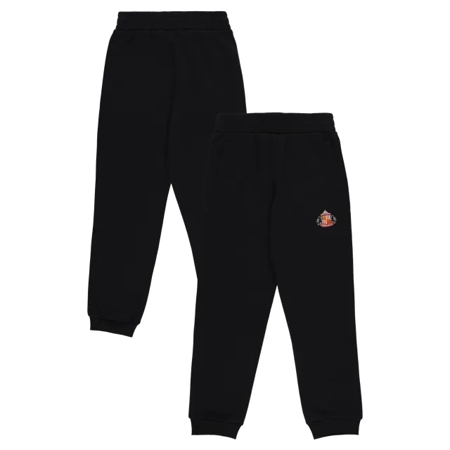 Fanatics Sunderland Core Crest Joggers - Black - Kids