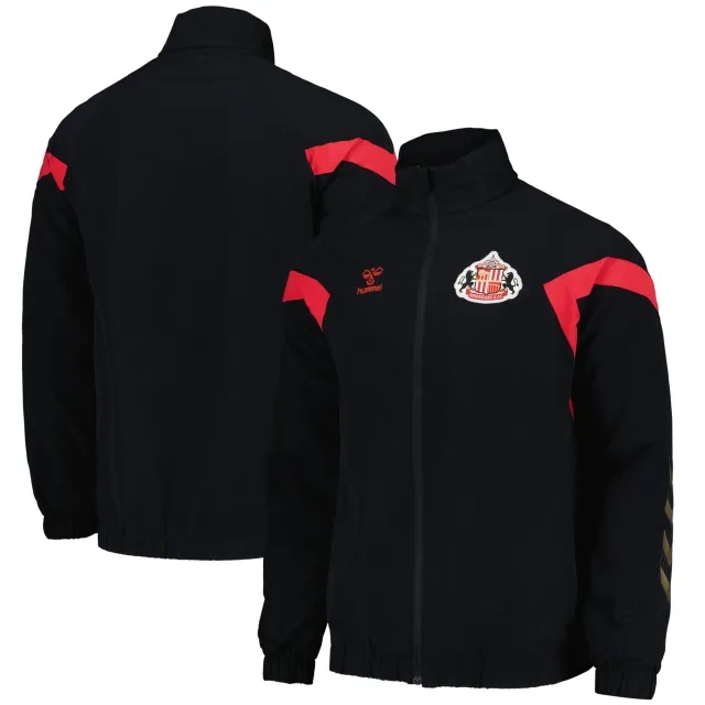 Sunderland Hummel Travel Woven Jacket - Black