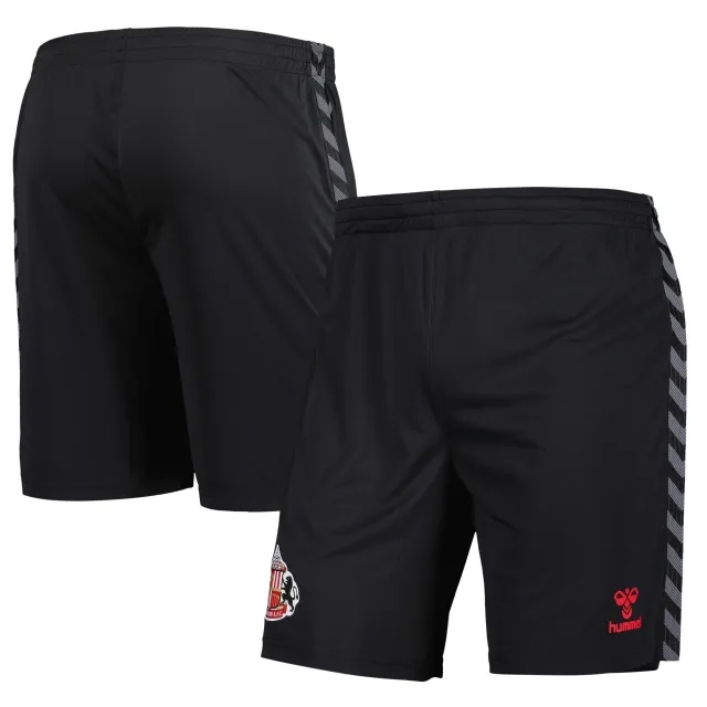 Sunderland Hummel Training Poly Shorts - Black - Kids