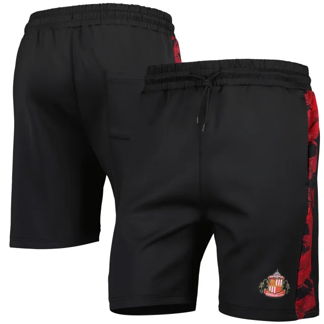 Fanatics Sunderland Camo Shorts - Black - Mens
