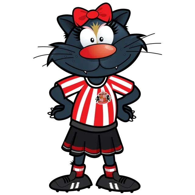 Sunderland Delilah Wall Sticker - 60cm height x 40cm width