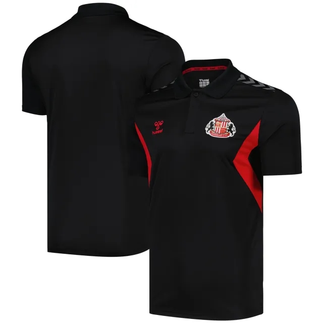 Sunderland Hummel Training Polo - Black