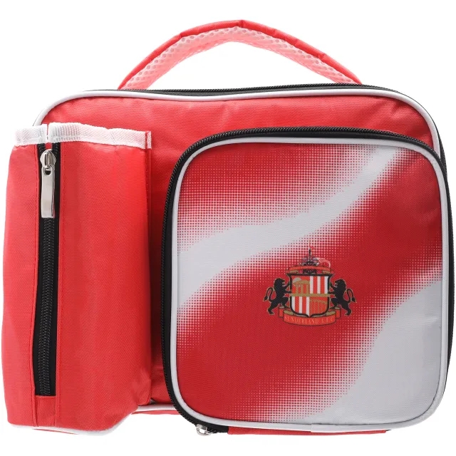 Fanatics Sunderland Crest Lunchbag & Bottle Holder - 24w x 19.5h x 8d  cm