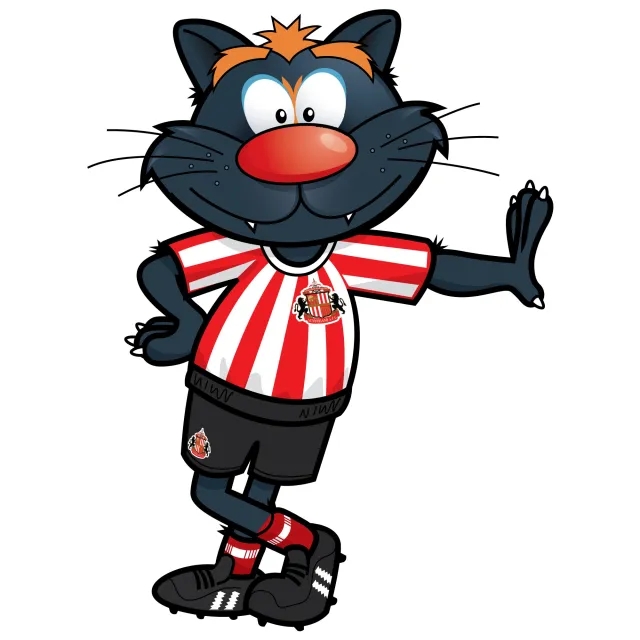 Sunderland Samson Wall Sticker - 90cm height x 65cm width