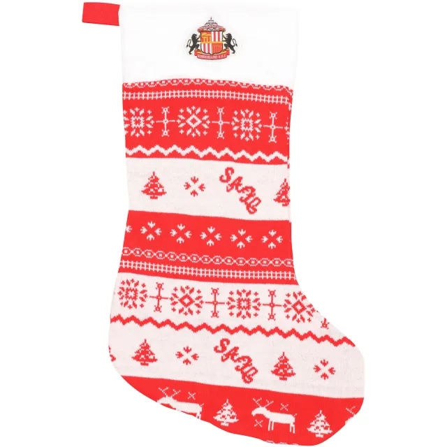 Fanatics Unlabeled Sunderland Christmas Stocking