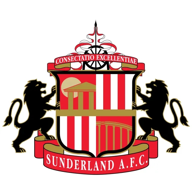 Sunderland Crest Wall Sticker - 90cm width x 75cm height