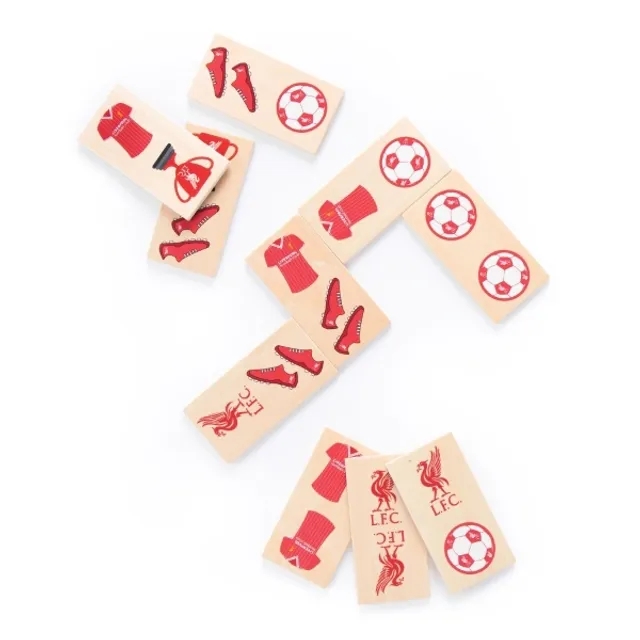 Liverpool FC LFC Wooden Dominoes