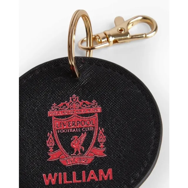 Liverpool FC LFC Personalised Crest Keychain
