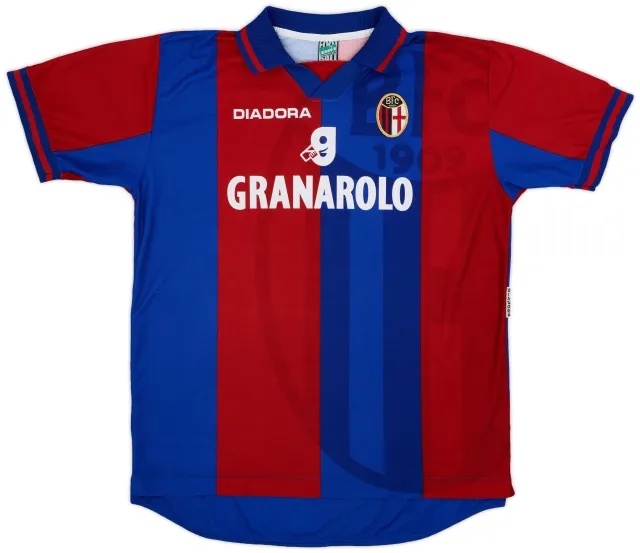 Diadora 1996-97 Bologna Home Shirt - 9/10 - (XL)