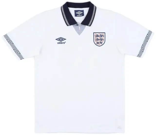 Umbro 2010s '1990 England Re-issue' Home Shirt #15 - 8/10 - (S)