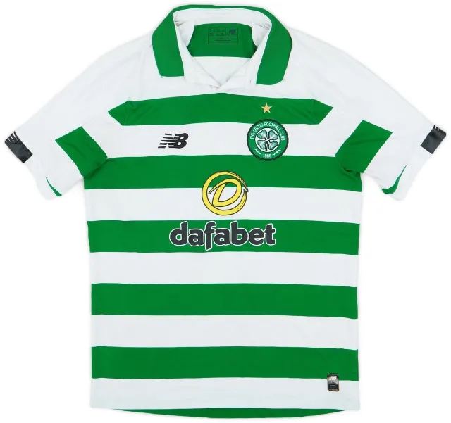 NewBalance 2019-20 Celtic Home Shirt - 7/10 - (M)