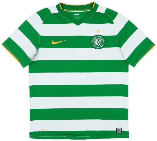 Nike 2008-10 Celtic Home Shirt - 4/10 - (S)