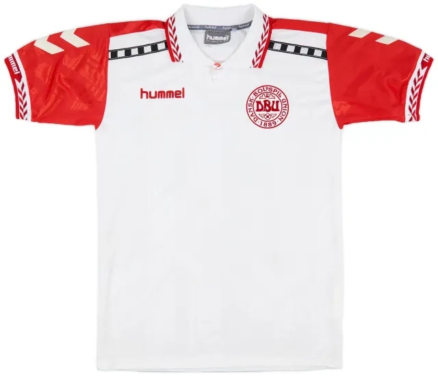 Hummel 1996 Denmark Away Shirt - 8/10 - (M)