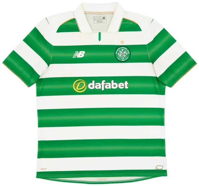 NewBalance 2016-17 Celtic Home Shirt - 7/10 - (XL)