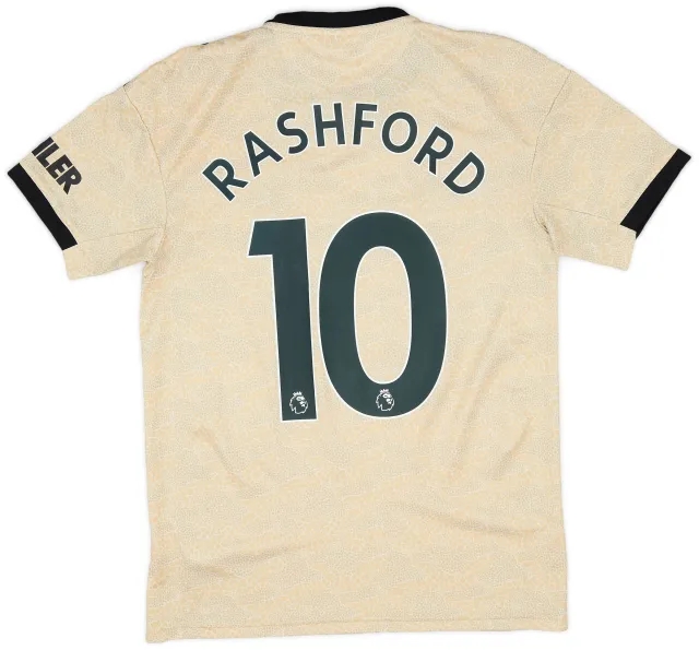 adidas 2019-20 Manchester United Away Shirt Rashford #10 - 9/10 - (S)