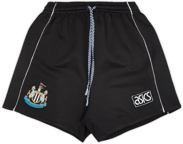 Asics 1993-95 Newcastle Home Shorts - 8/10 - (L.Boys)