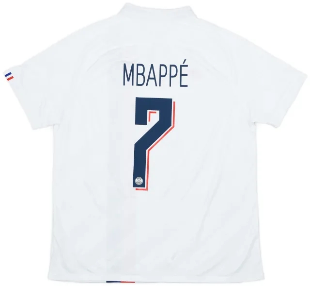 Nike 2019-20 Paris Saint-Germain Third Shirt Mbappe #7 - 8/10 - (XL)