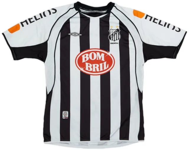 Umbro 2004 Santos Away Shirt #10 - 5/10 - (M)