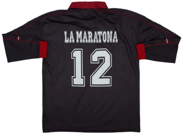 Kelme 1998-99 Torino Third L/S Shirt La Maratona #12 - 9/10 - (XL)