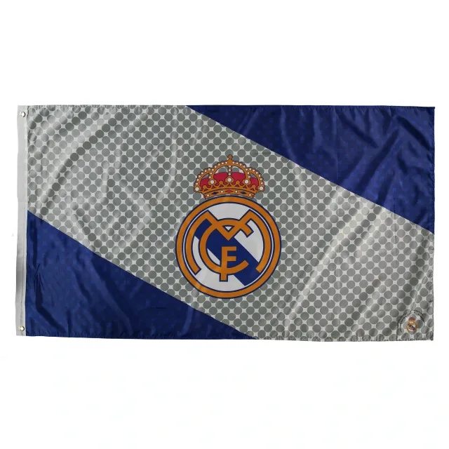 adidas Originals Real Madrid Stripe Flag - 5 x 3 Ft