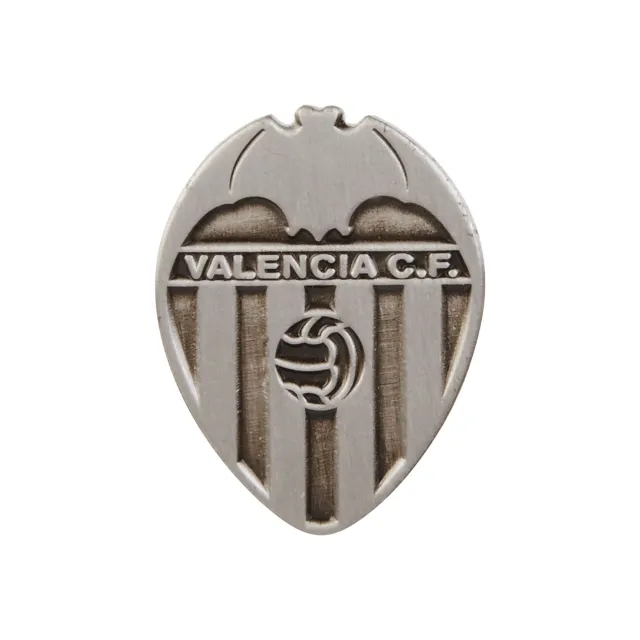 Valencia CF Silver Antique Crest Badge