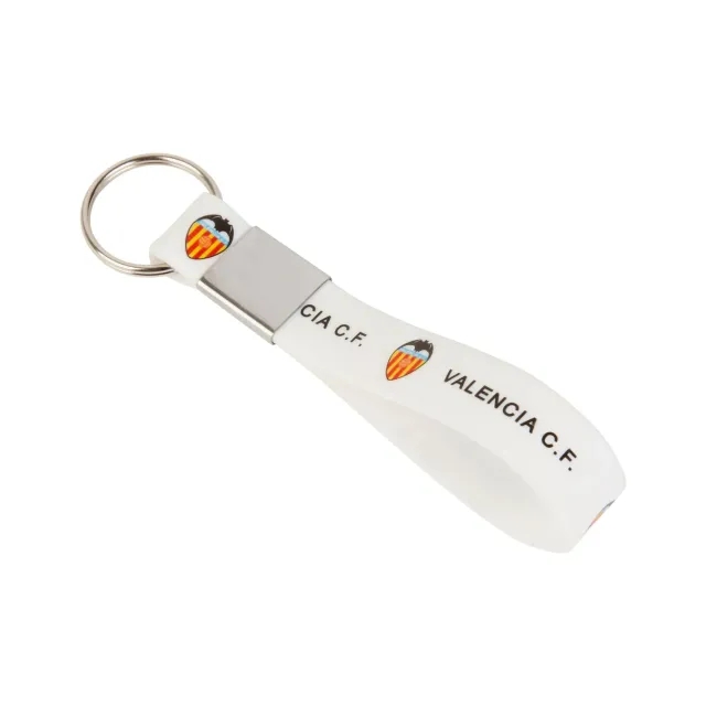 Valencia CF Silicon Strap Keyring