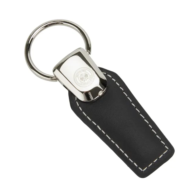 DFB Leather Crest Keyring