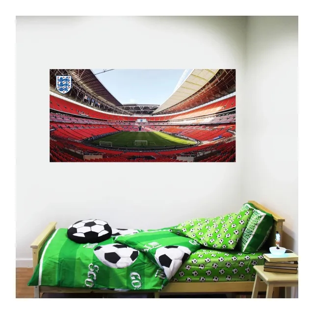 England Stadium Wall Sticker 90x50cm