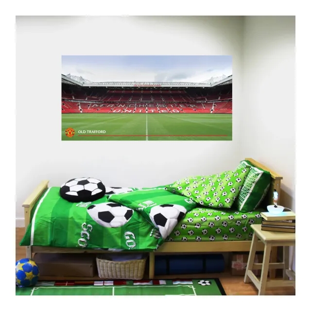 Manchester United Old Trafford Stadium Wall Sticker - 60cm x 30cm with decal set - 60cm x 30cm
