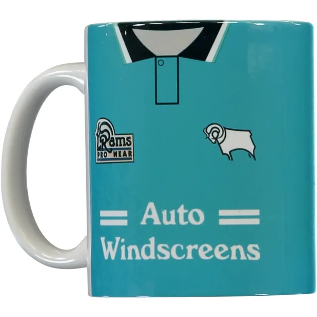 Storm International Derby County 1994-95 Away Retro Shirt Mug - 11oz