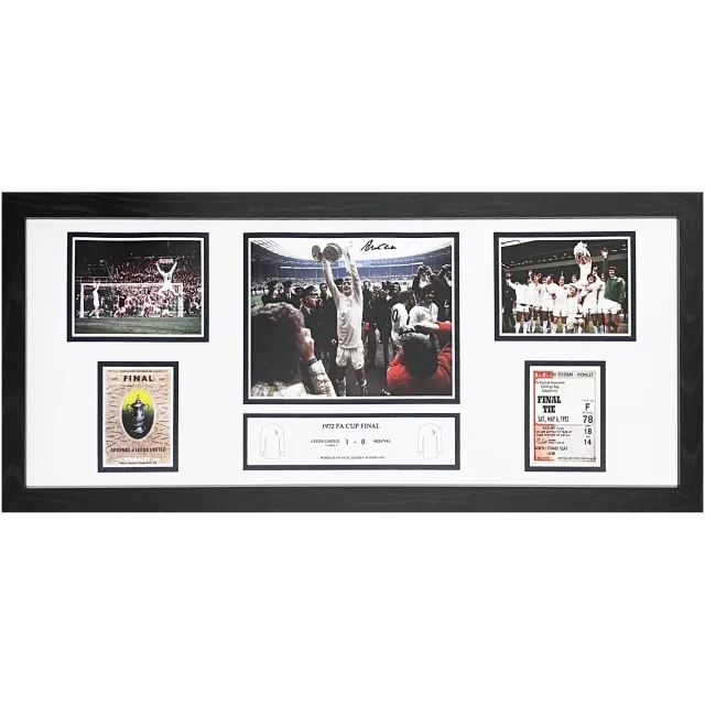 Allan Clarke Signed Storyboard - Framed