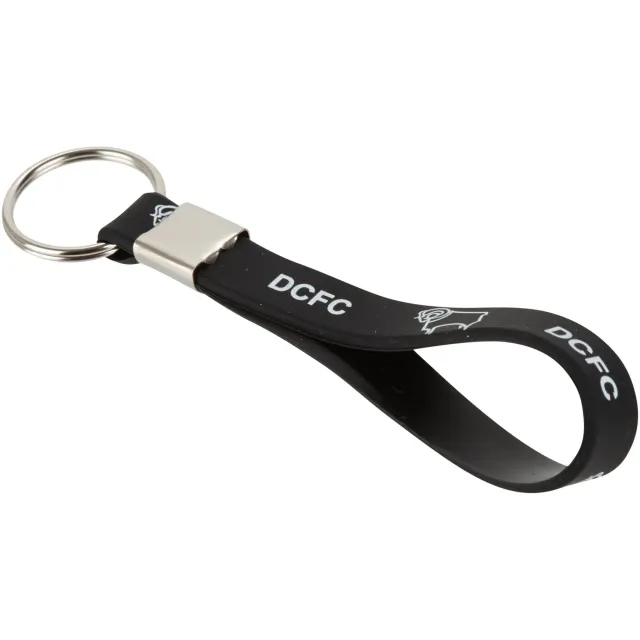 Derby County Silicone Strap Keyring