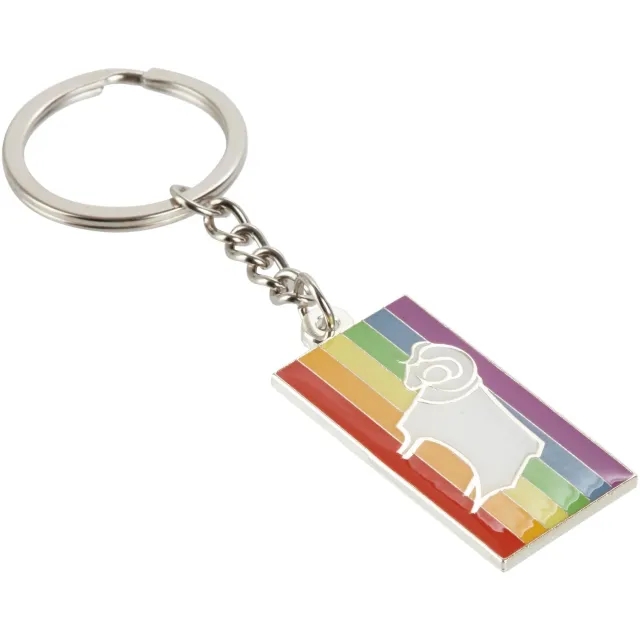 Derby County Pride Keyring