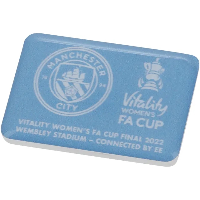 England MCFC W FA Cup Final Pin Badge