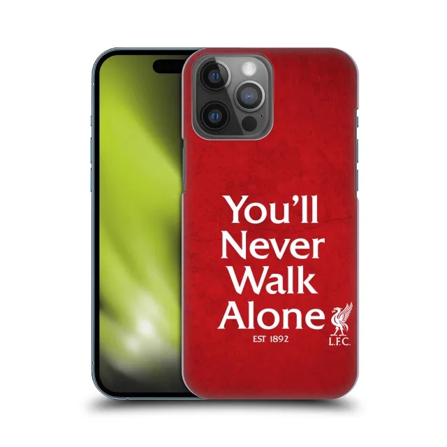 Liverpool You'll Never Walk Alone Hard Back Phone Case - Red - iPhone