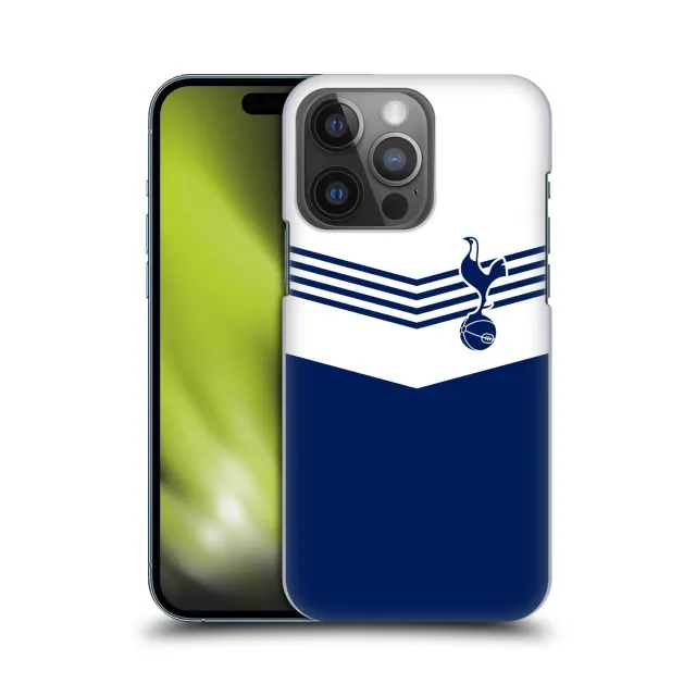 Tottenham Hotspur 1978 Stripes Hard Back Phone Case Compatible - Blue/White - iPhone